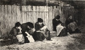 Ilustracja z „La Rue a Londres”, wyd. G. Charpentier et Cie, 1884